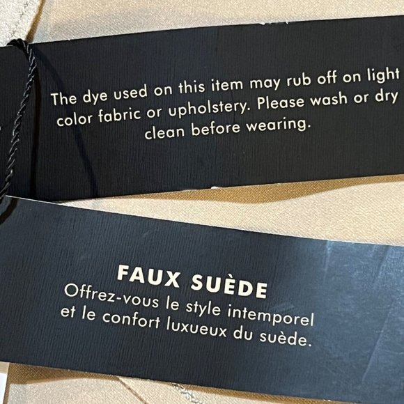 NWT BANANA REPUBLIC Women's Wrap Tie Jacket XL Faux Suede Beige - Picture 4 of 6